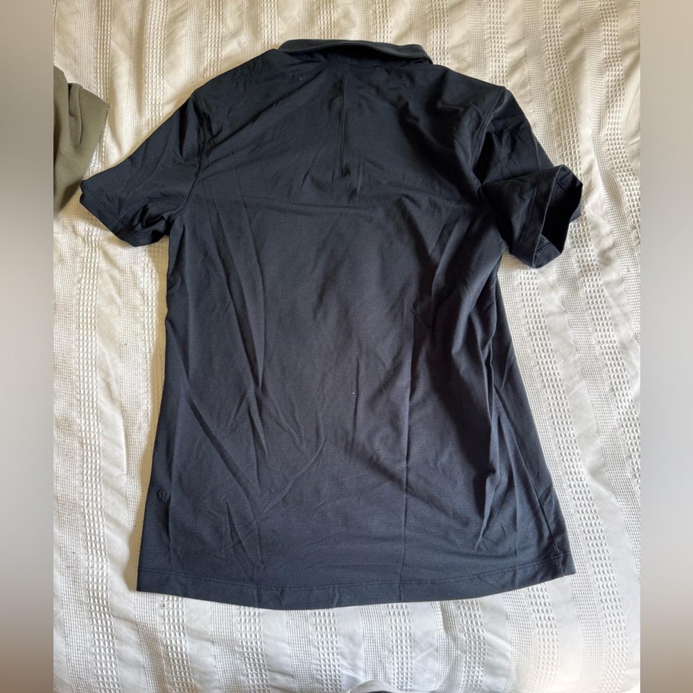 Lululemon Navy Button Down Shirt - image 2